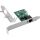 InLine Gigabit Netzwerkkarte, 1x RJ45 1Gb/s, PCIe x1, inkl. Low-Profile
