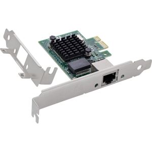 InLine Gigabit PCIe Netzwerkkarte, RJ45, Low-Profile