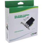 InLine Dual 10-Gigabit Netzwerkkarte, 2x RJ45 10Gb/s, PCIe x8