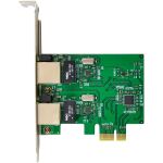 InLine Dual Gigabit Netzwerkkarte, 2x RJ45 1Gb/s, PCIe x1, inkl. LP Slotblech
