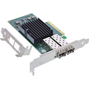InLine Dual 10-Gigabit Netzwerkkarte, 2x SFP+, PCIe x8