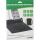 InLine Multifunktions-Mauspad mit Handy und Stifthalter, faltbar, schwarz