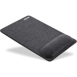 InLine Mauspad mit Handballenauflage, textil, schwarz