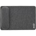 InLine Mauspad mit Handballenauflage, textil, schwarz