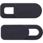 InLine Webcam Slider Abdeckung, 2er Pack, schwarz