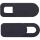 InLine Webcam Slider Abdeckung, 2er Pack, schwarz