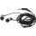 InLine woodin-ear, In-Ear Headset mit Kabelmikrofon und Funktionstaste, Walnuss