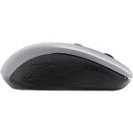 InLine Maus 3-in-1, Bluetooth + 2x 2.4GHz Funk, 5 Tasten, optisch, grau/schwarz