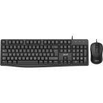 InLine Basic Desktop II, Tastatur-Maus Set, USB-Kabel, Standard DE Layout