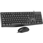 InLine Basic Desktop II, Tastatur-Maus Set, USB-Kabel, Standard DE Layout