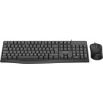 InLine Basic Desktop II, Tastatur-Maus Set, USB-Kabel, Standard DE Layout