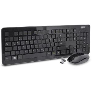 InLine Design Desktop, Tast.-Maus Set, USB 2,4GHz, max. 1600dpi, schwarz