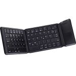 InLine Faltbare Bluetooth Tastatur mit Touchpad, schwarz