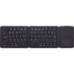 InLine Faltbare Bluetooth Tastatur mit Touchpad, schwarz