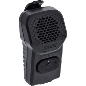 InLine ClipTone, tragbarer Bluetooth Lautsprecher, Clip, Freisprecheinrichtung