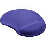 InLine Maus-Pad, mit Gel Handballenauflage, 230x205x20mm, blau