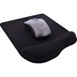 InLine Maus-Pad, mit Gel Handballenauflage, 235x185x25mm, schwarz