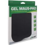 InLine Maus-Pad, mit Gel Handballenauflage, 235x185x25mm, schwarz