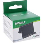 InLine Smartphone und Handy Halterung für Schreibtisch / Regal, schwarz
