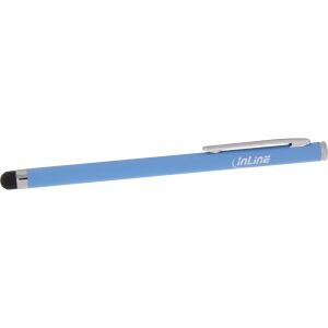 InLine Stylus, Stift für Touchscreens von Smartphone und Tablet, blau