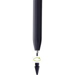 InLine Stylus, Tabletstift für Apple iPads, mit Akku, USB-C, schwarz