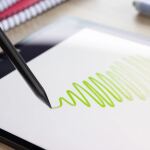 InLine Stylus, Tabletstift für Apple iPads, mit Akku, USB-C, schwarz
