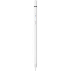 InLine Stylus, Tabletstift für Apple iPads, mit Akku, USB-C, weiß