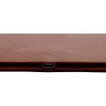 InLine Maus-Pad, Wireless Charging, 370x225x7mm, braun
