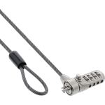InLine Notebook Sicherheitsschloss, Zahlenkombination, 2m, 4,4mm