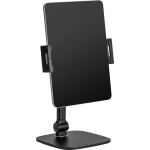 InLine Tablet Tischhalterung mit Standfuß, bis 12,9", schwarz