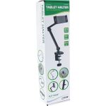 InLine Tablet Halter mit Tischklemme, bis 12,9", schwarz