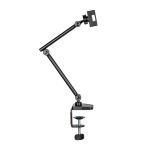 InLine Tablet Halter mit Tischklemme, bis 12,9", schwarz