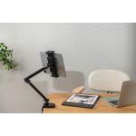InLine Tablet Halter mit Tischklemme, bis 12,9", schwarz