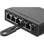 InLine RJ45 Portblocker, Starterset mit 10 Blocker und Schlüssel, schwarz