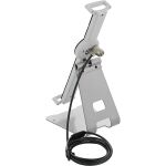 InLine Universal Tablet-Halterung, 1,5 m Diebstahlschutz, 10-13 Zoll, weiß