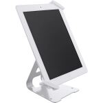 InLine Universal Tablet-Halterung, 1,5 m Diebstahlschutz, 10-13 Zoll, weiß