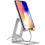 InLine Smartphone & Tablet Halter, Aluminium, klappbar, bis 10 Zoll
