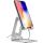 InLine Smartphone & Tablet Halter, Aluminium, klappbar, bis 10 Zoll