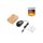 Perixx PERIMICE-222UB, Maus, optisch, 4 Tasten, Silent, USB-A, schwarz