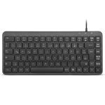 Perixx PERIBOARD-414 B DE, kabelgebundene Mini USB...