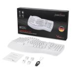 Perixx PERIBOARD-612W DE, ergonomische Tastatur,...