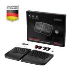 Perixx PERIBOARD-624 B DE - Kabellose ergonomische...