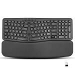 Perixx PERIBOARD-636 DE, ergonomische Wireless Tastatur,...