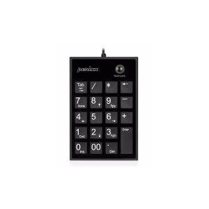 Perixx PERIPAD-202U, USB-A Nummernblock, schwarz