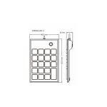Perixx PERIPAD-202U, USB-A Nummernblock, schwarz