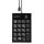 Perixx PERIPAD-202C, USB-C Nummernblock mit 2x USB-A Hub, schwarz