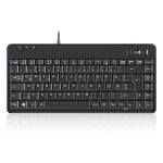 Perixx PERIBOARD-505H PLUS DE, Mini USB-Tastatur,...