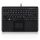 Perixx PERIBOARD-510 H PLUS ES, Mini USB-Tastatur, Touchpad, Hub, schwarz