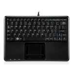 Perixx PERIBOARD-510 H PLUS US, Mini USB-Tastatur,...