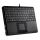 Perixx PERIBOARD-510 H PLUS US, Mini USB-Tastatur, Touchpad, Hub, schwarz